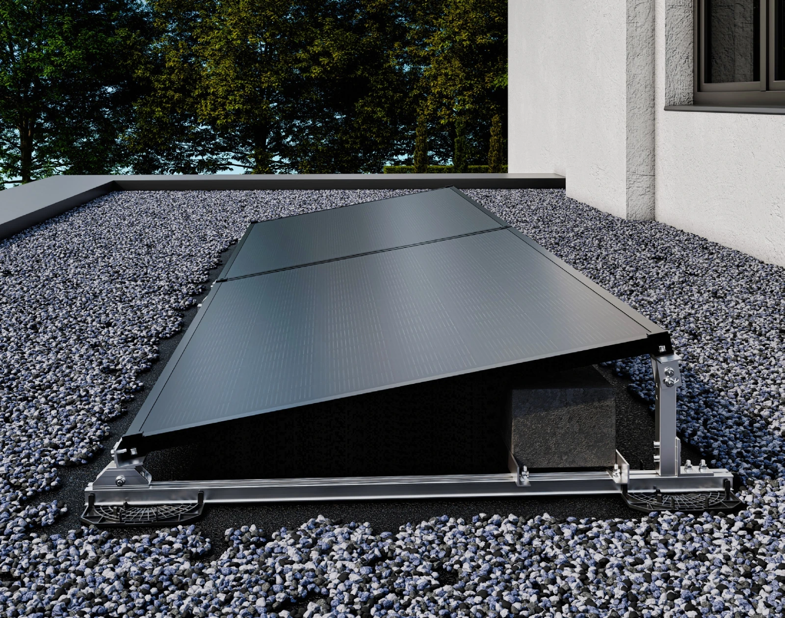 Unterkonstruktion für Minikraftwerke 1